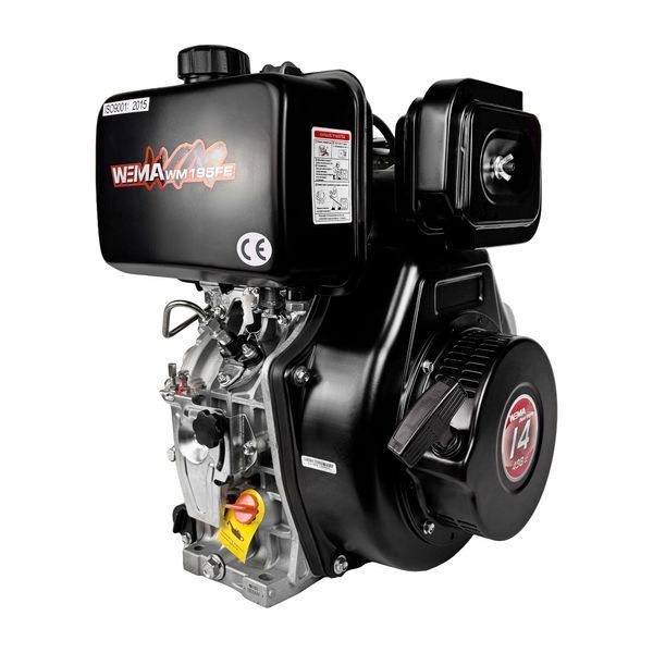 Diesel engine Weima WM195FBE with paper filter WM195FBE Photo