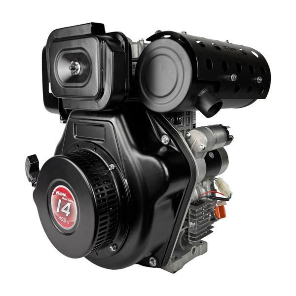 Diesel engine Weima WM195FBE with paper filter WM195FBE Photo