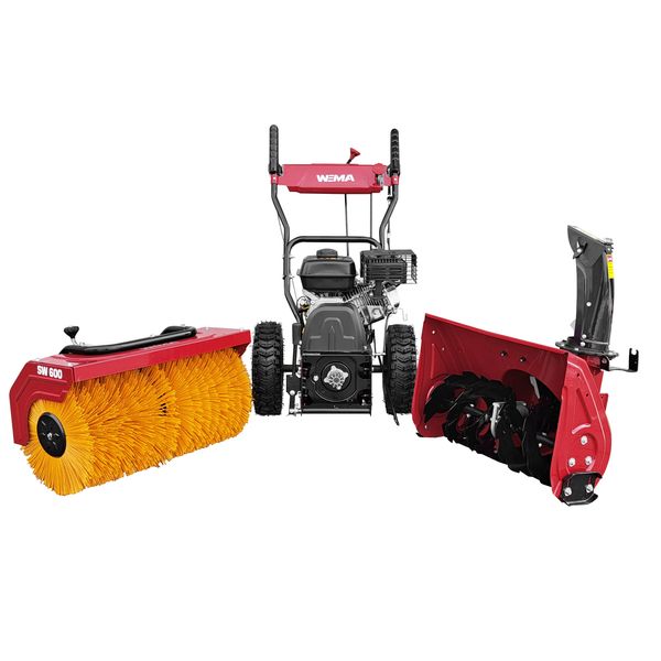 2in1 Sweeper machine Petrol SET Brush and Snow blower Weima SW600 SW600 Photo