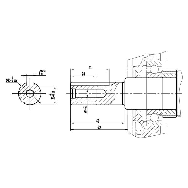 Benzinmotor Weima WM188F-2 WM188F-2 Foto