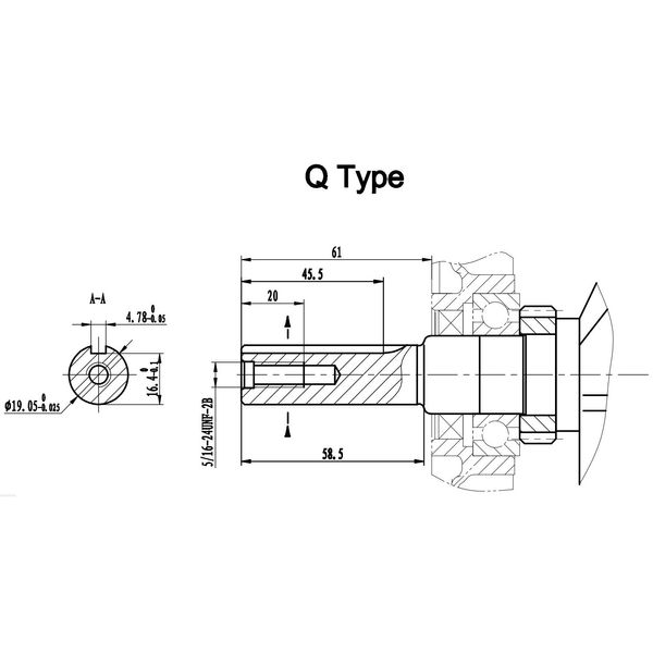 Petrol engine Weima WM170F-Q WM170F-Q Photo