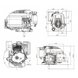 Petrol engine Loncin LC1P70FC/2 with adjust RPM LC1P70FC/2 Photo 10