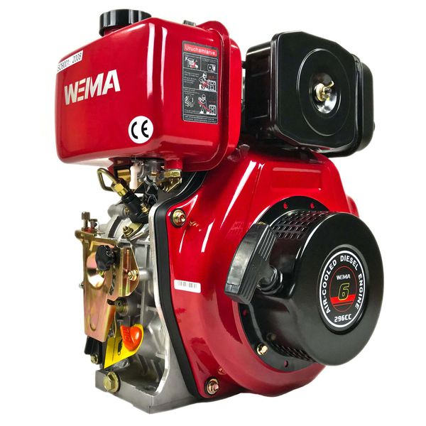 Diesel engine Weima WM178F with paper filter WM178F Photo