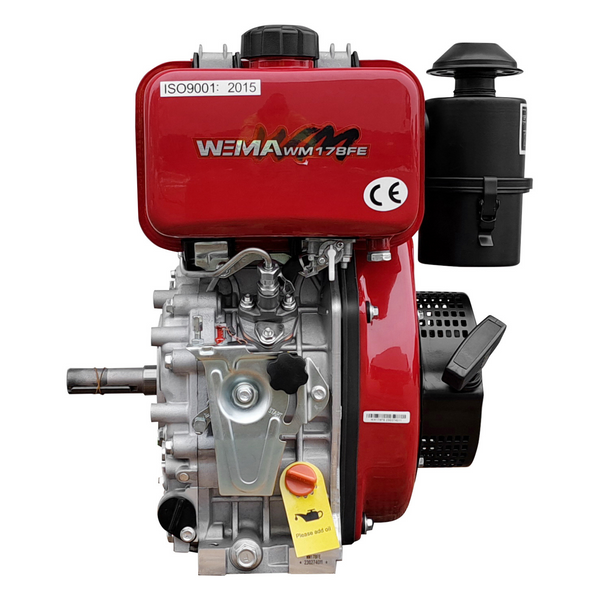 Diesel engine Weima WM178FE with oil filter WM178FE Photo