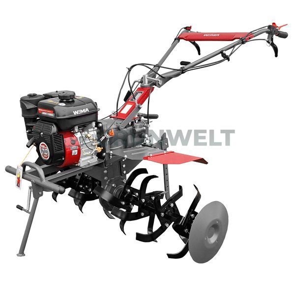 Motorhacke Weima WM1100C-6 SET mit Bodenfr&auml;se und Eisenr&auml;dern (ohne Getriebe- und Motor&ouml;l) WM1100C-6 SET Foto