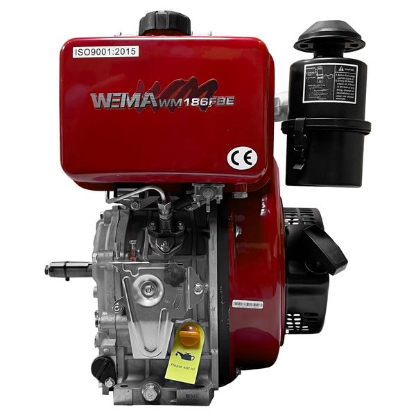 Diesel engine Weima WM186FBE with oil filter WM186FBE Photo