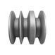 Driving pulley Gr&uuml;nwelt GW-DP25 3-groove GW-DP25 Photo 2