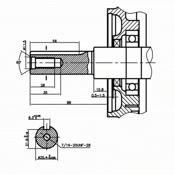 Benzinmotor Loncin G420FD/C G420FD/C Foto