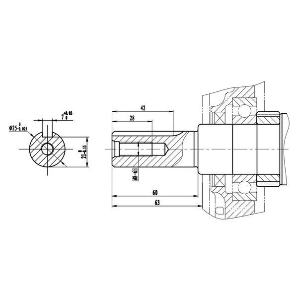 Benzinmotor Weima WM192FE-L WM192FE-L Foto