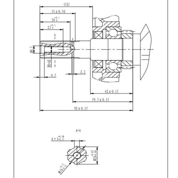 Benzinmotor Grünwelt GW170-T mit Keilwelle (20 mm) GW170-T Foto