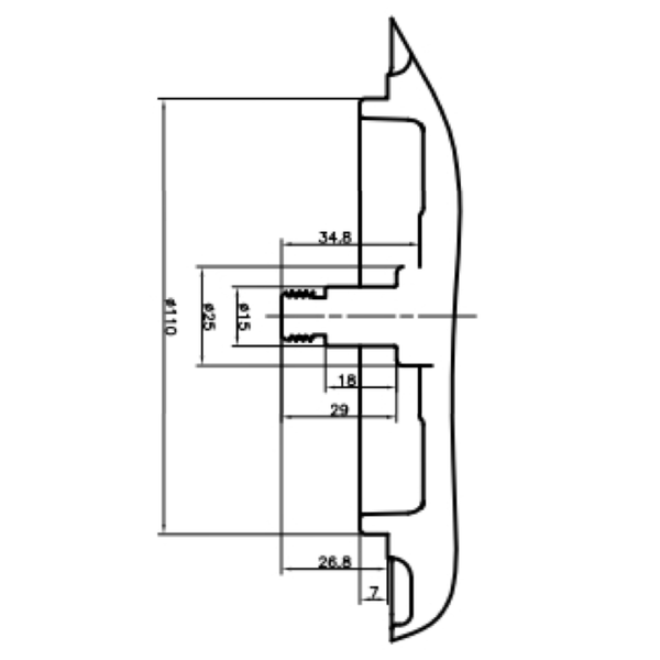 Benzinmotor Loncin LC165F-3H LC165F-3H Foto